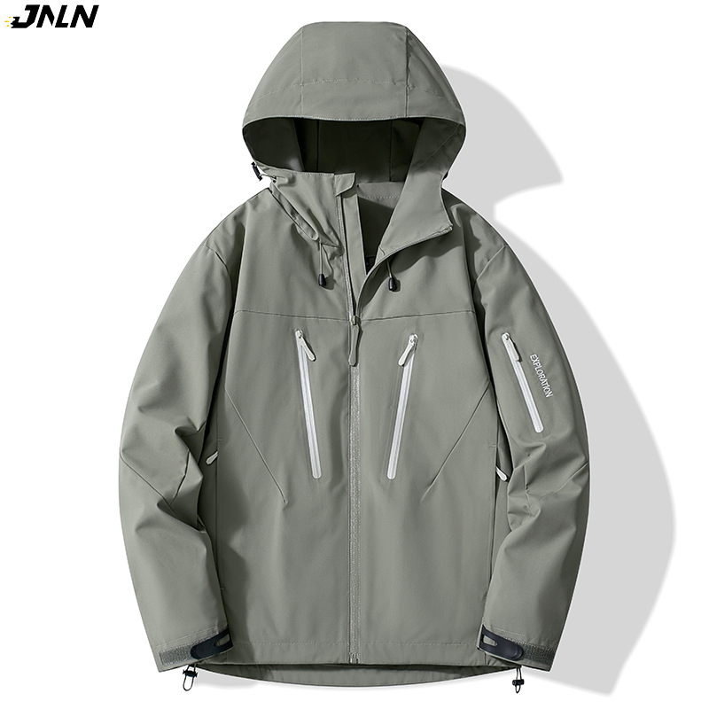 Outdoor Sport Jacket Men - JNLN Giacca Impermeabile Unisex per Escursionismo,