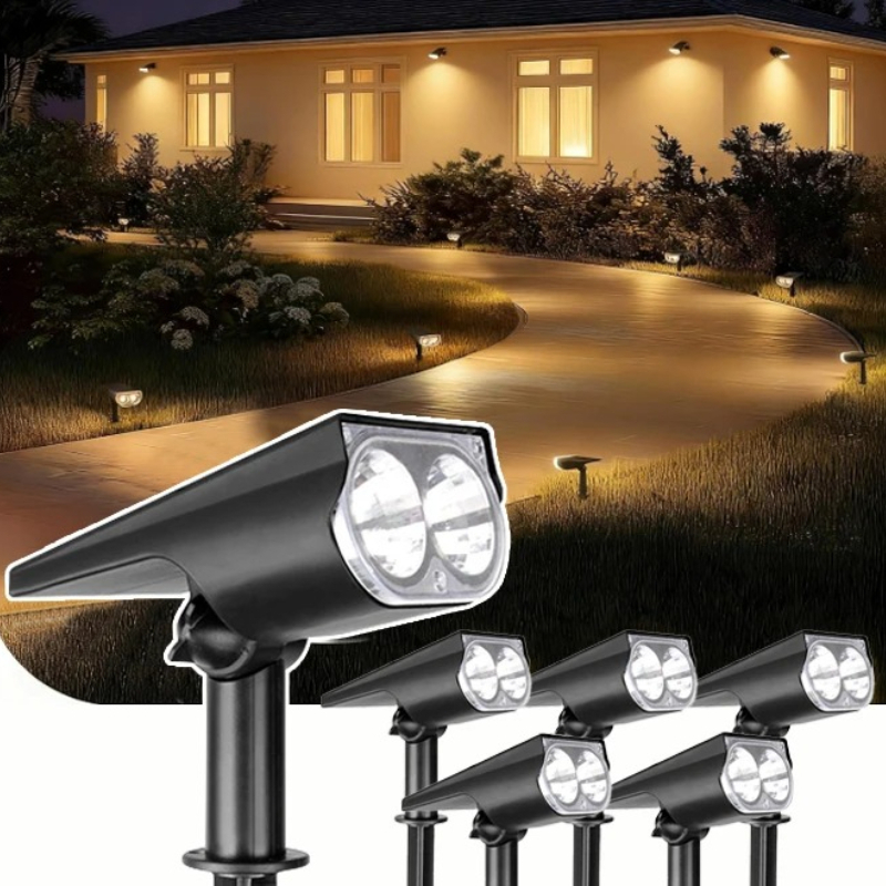 Outdoor Spotlight - Lampada Solare LED Ultra Luminosa da