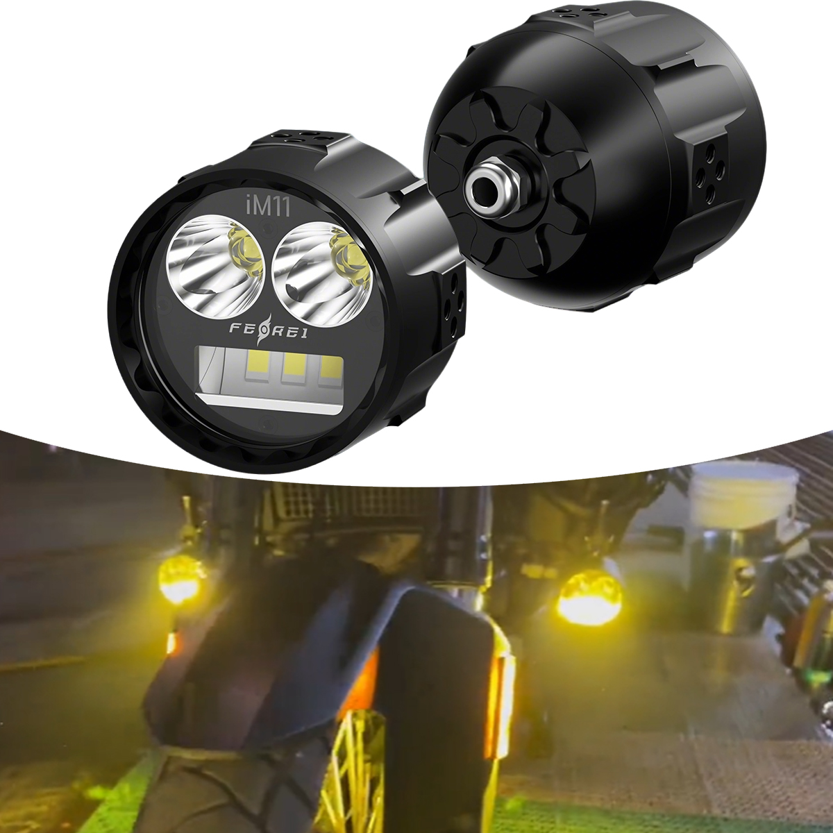 Outdoor Spotlight - Luce ausiliaria a LED a fascio