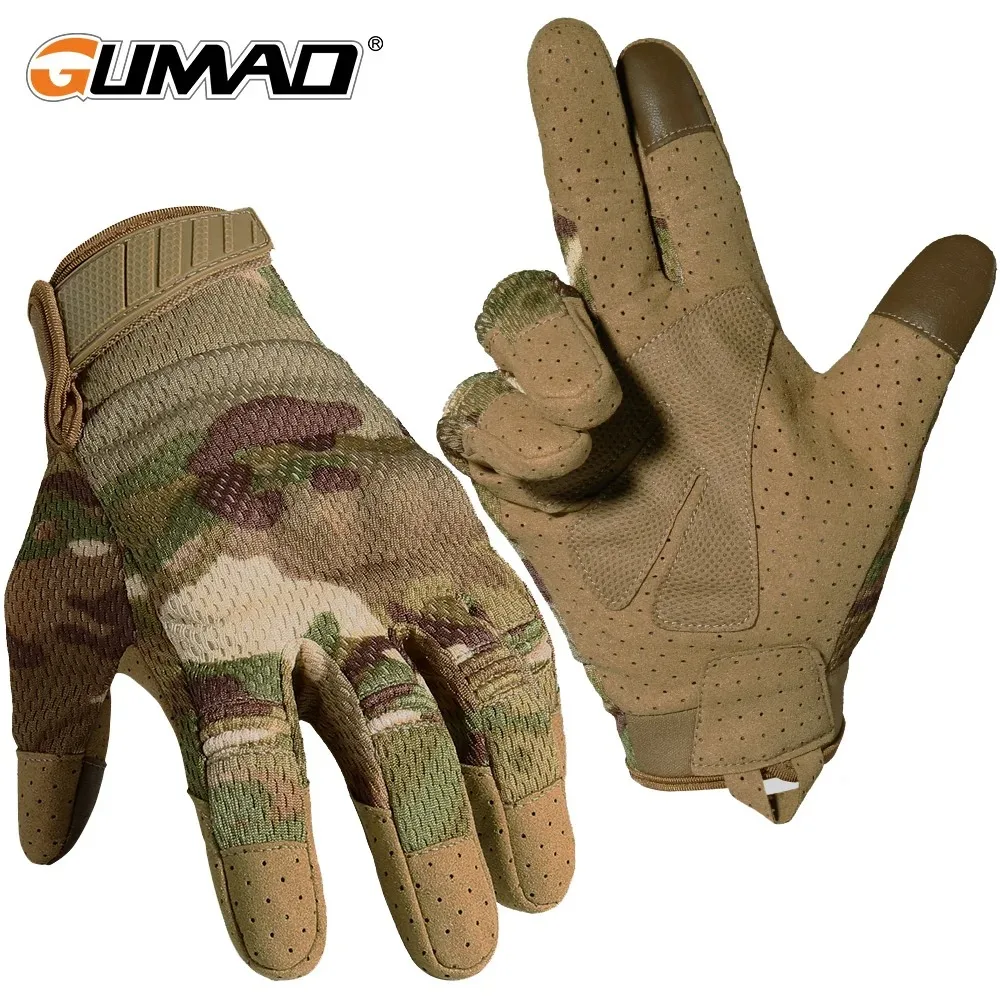 Outdoor Sport Gloves - Guanti tattici touch screen mimetico Caccia