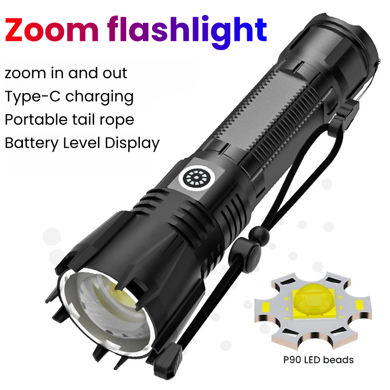 Outdoor Spotlight - Torcia LED P90 ad Alta Potenza