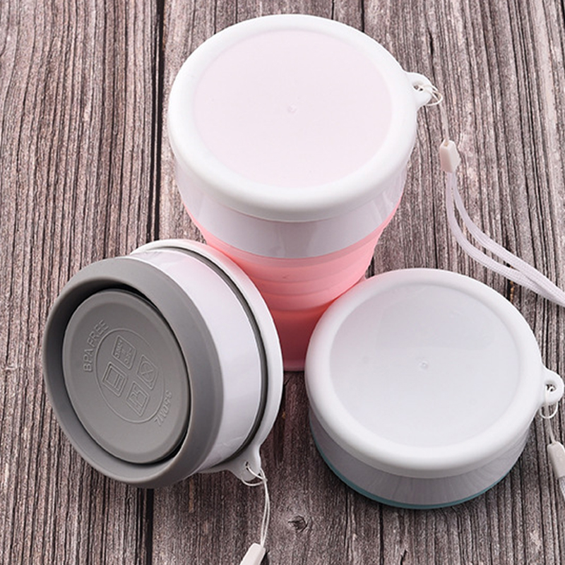 Outdoor Sport Glass Water Bottle - Tazza da viaggio da campeggio pieghevole