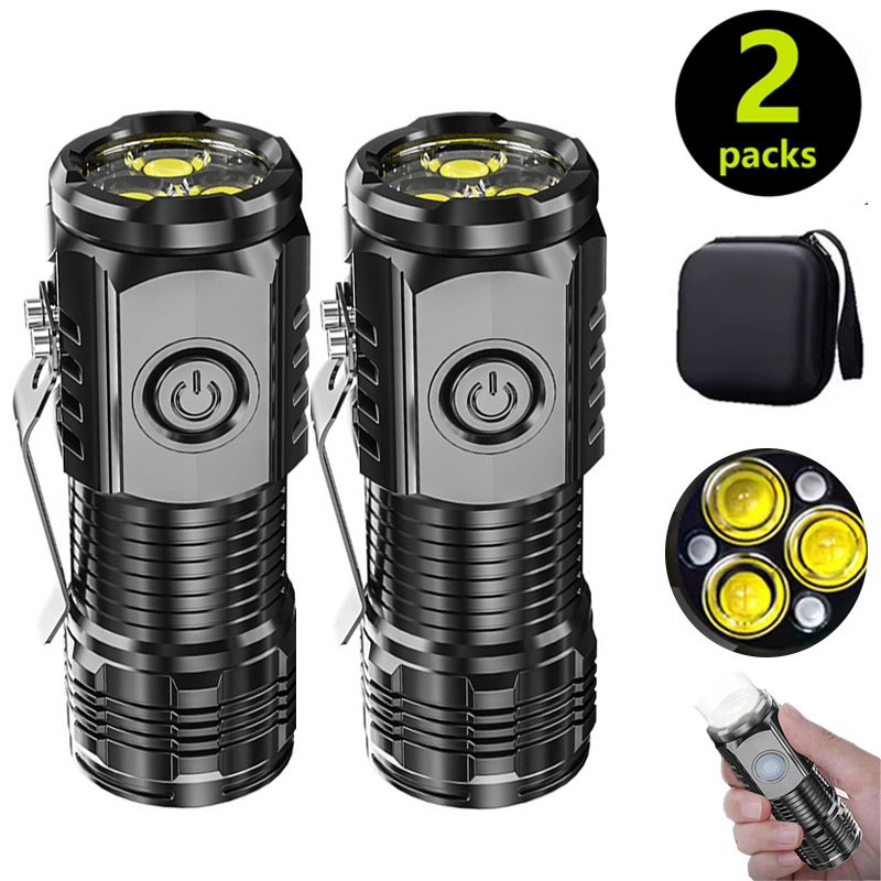 Outdoor Spotlight - Mini torcia a 3 LED con