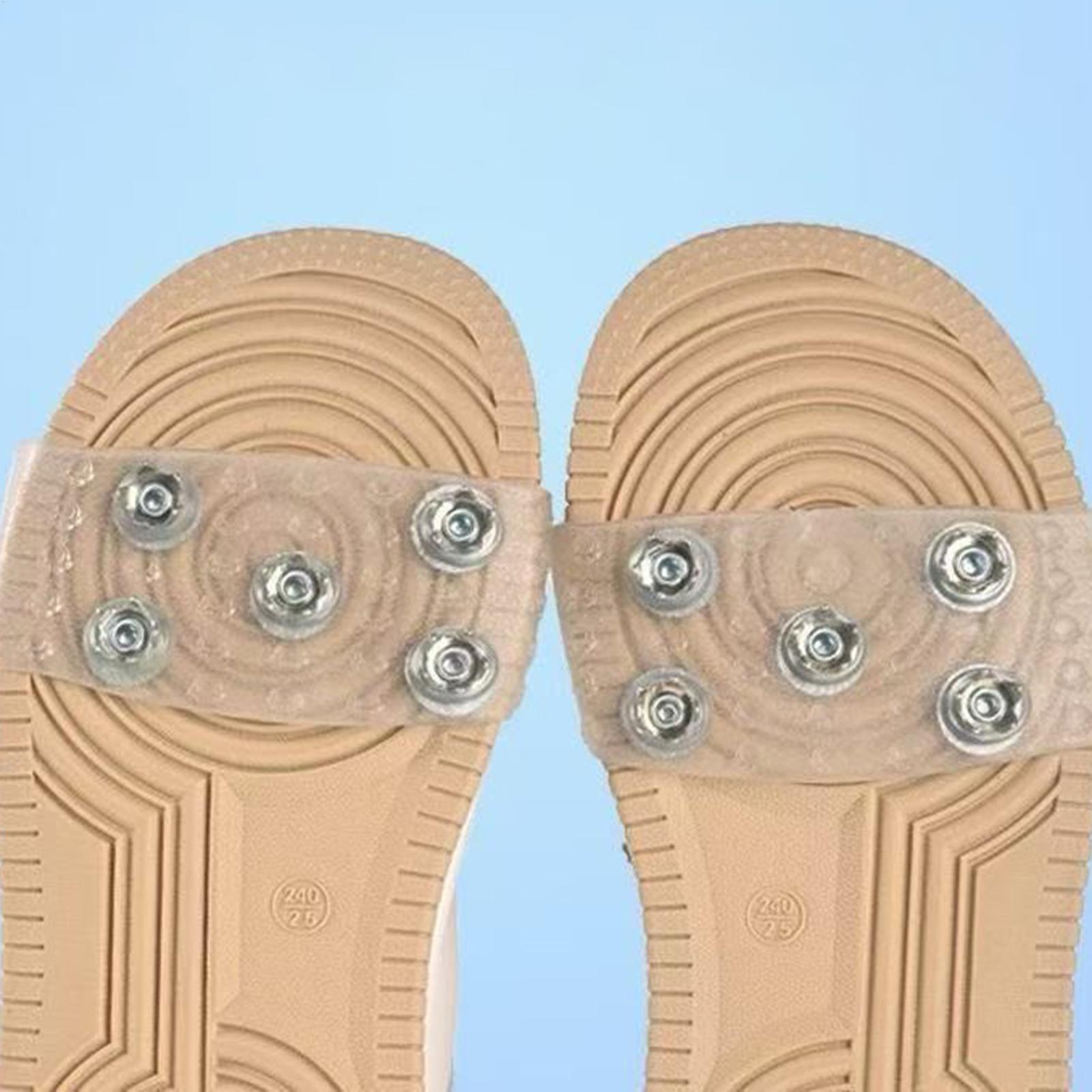 Climbing Shoe Beginner - Tacchette Antiscivolo Trasparenti per Scarpe, Ganci