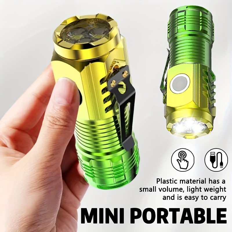 Outdoor Spotlight - Mini torcia a 3 LED con