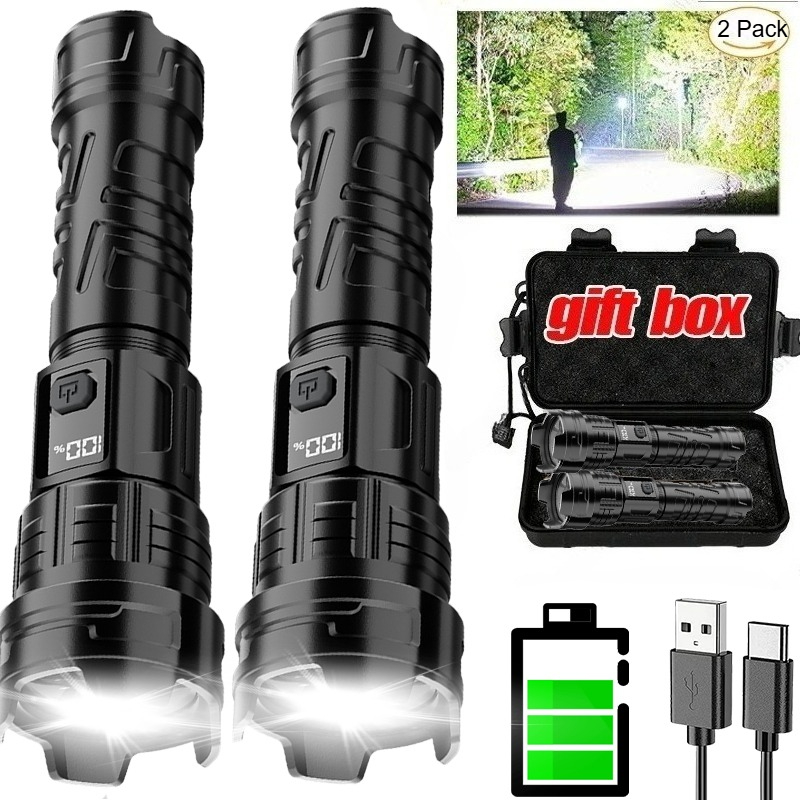 Outdoor Spotlight - Torcia LED super luminosa Torcia ricaricabile