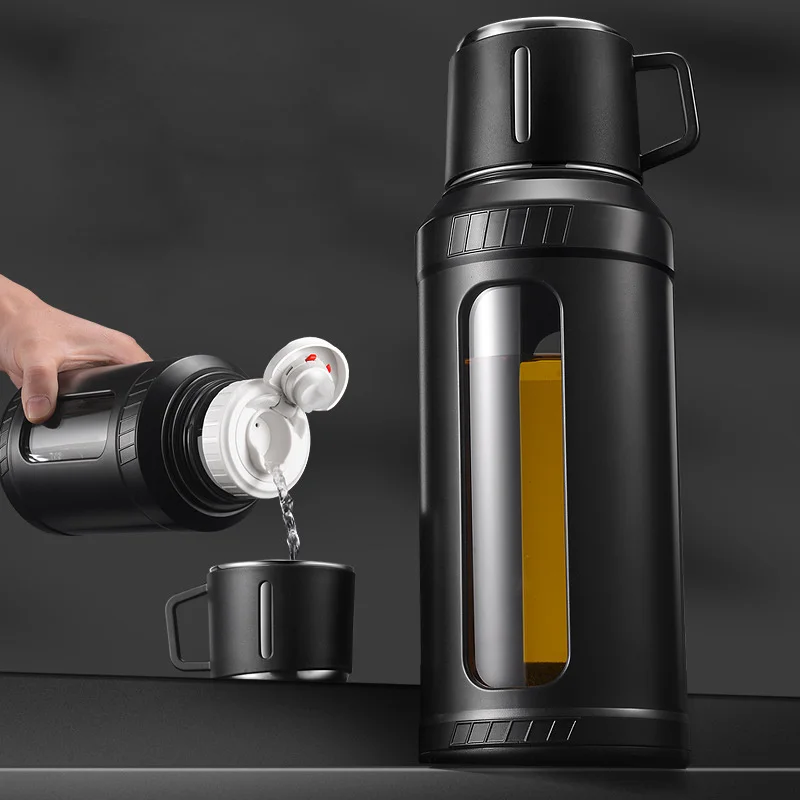 Outdoor Sport Glass Water Bottle - Bottiglia d'Acqua in Vetro di Grande