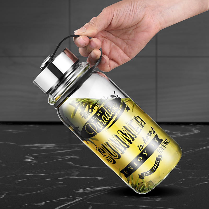 GIANXI bottiglie d'acqua in ve - Outdoor Sport Glass Water Bottle recensione e prezzo
