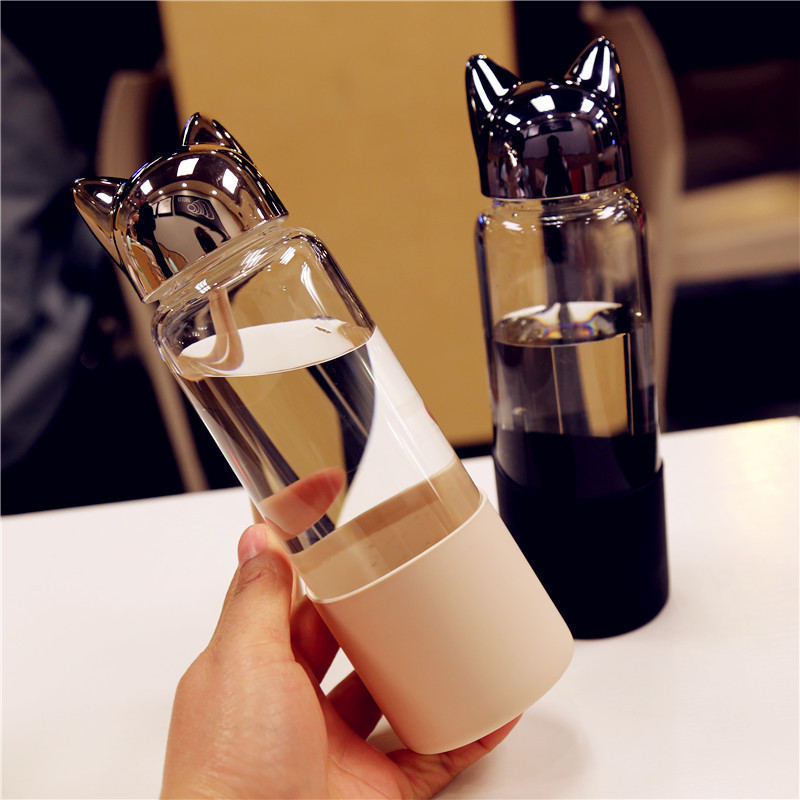 Bottiglia d'acqua portatile in - Outdoor Sport Glass Water Bottle recensione e prezzo