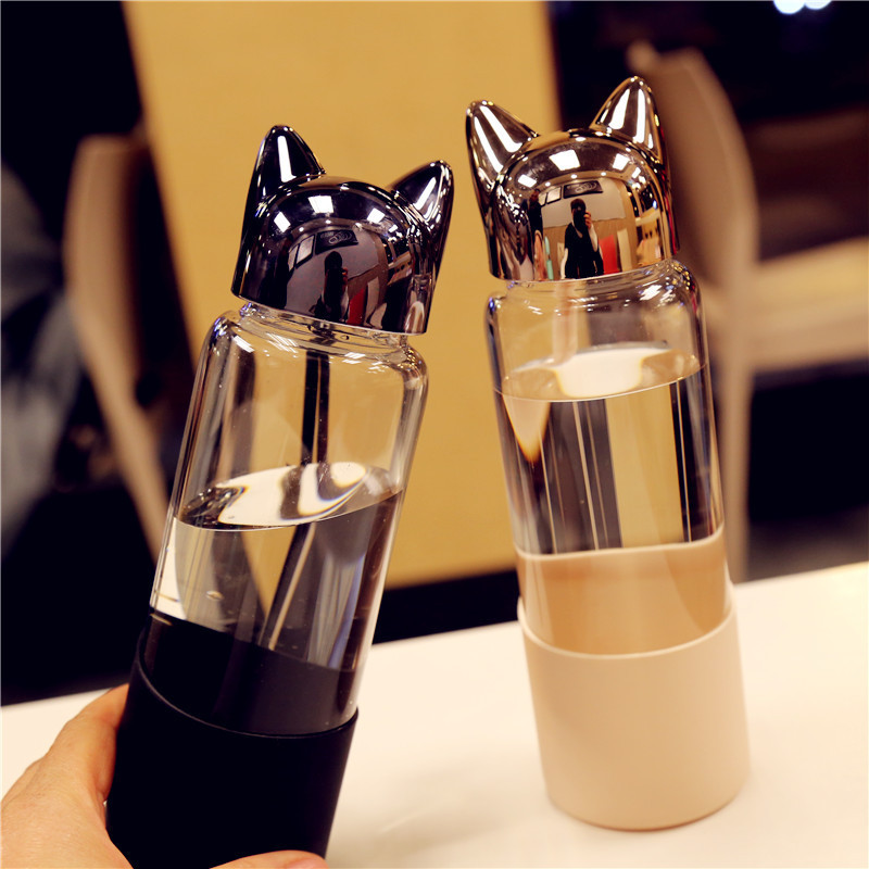 Bottiglia d'acqua portatile in - Outdoor Sport Glass Water Bottle recensione e prezzo