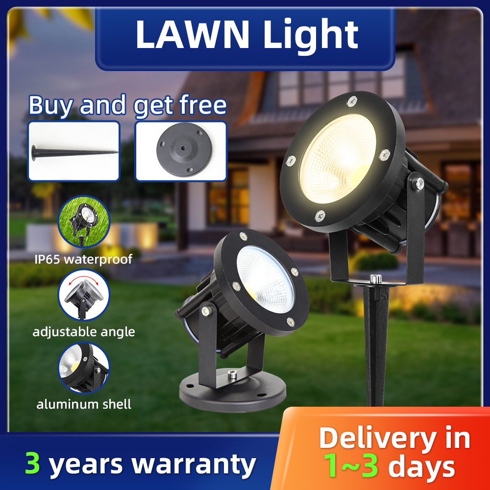 Faretto LED GU10 per Giardino, - Outdoor Spotlight recensione e prezzo
