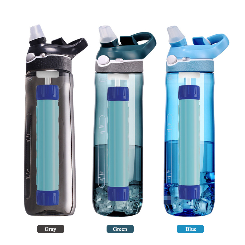 CAMAZ Bottiglia con Filtro per - Outdoor Sport Glass Water Bottle recensione e prezzo