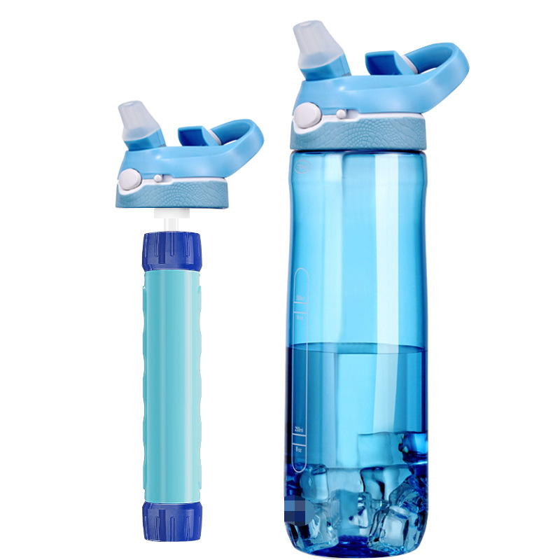CAMAZ Bottiglia con Filtro per - Outdoor Sport Glass Water Bottle recensione e prezzo