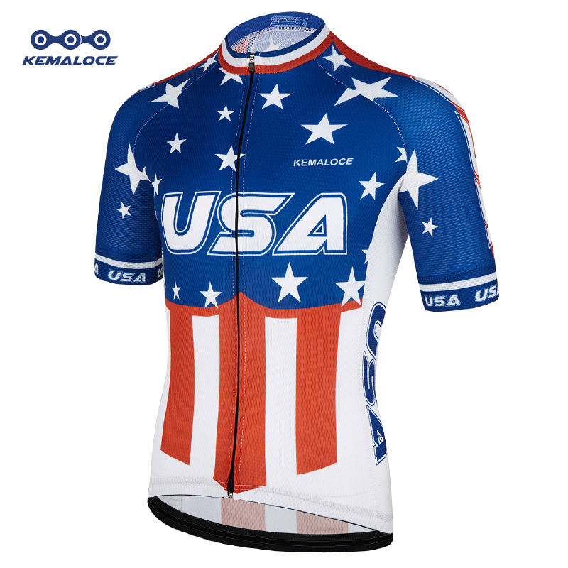 KEMALOCE Bike Jersey USA Navy  - Outdoor Sport Usa recensione e prezzo