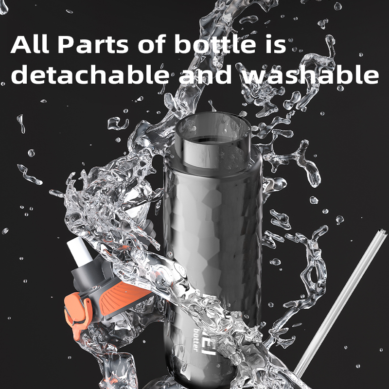 Bottiglie d'acqua sportive est - Outdoor Sport Glass Water Bottle recensione e prezzo