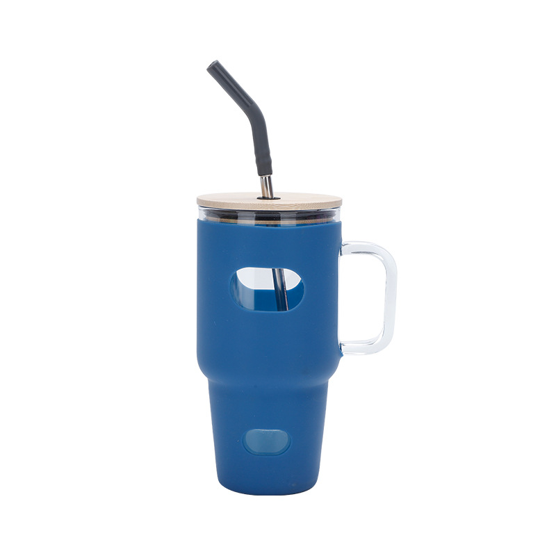 32oz portatile in Silicone vet - Outdoor Sport Glass Water Bottle recensione e prezzo
