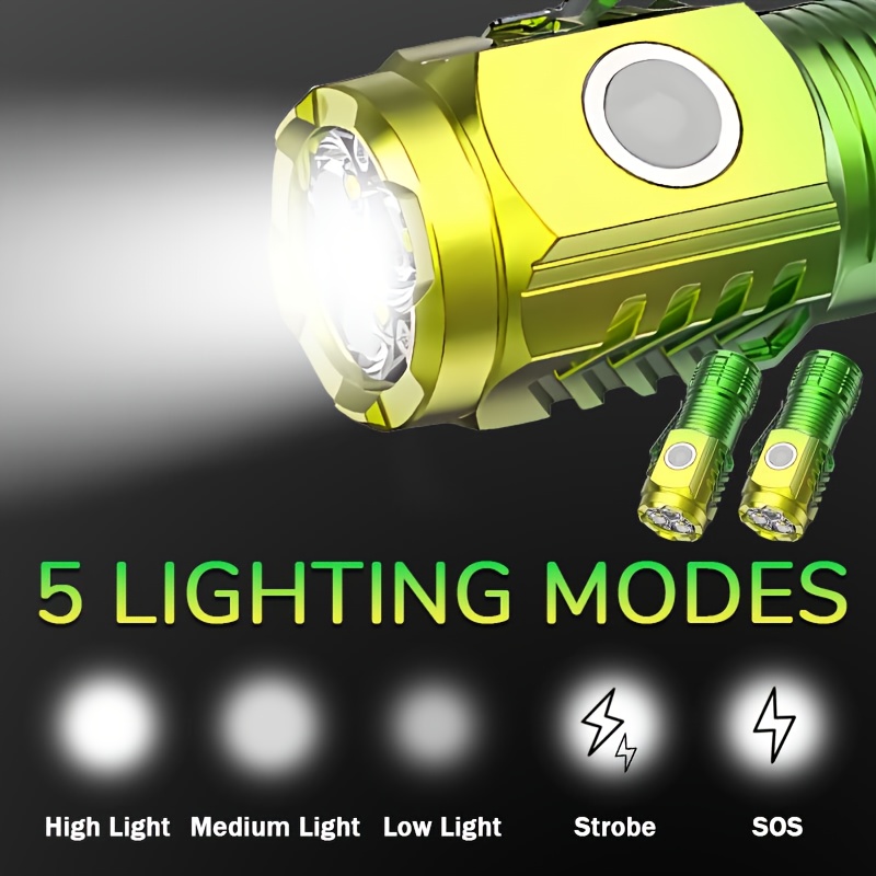 Mini torcia a 3 LED con clip p - Outdoor Spotlight recensione e prezzo